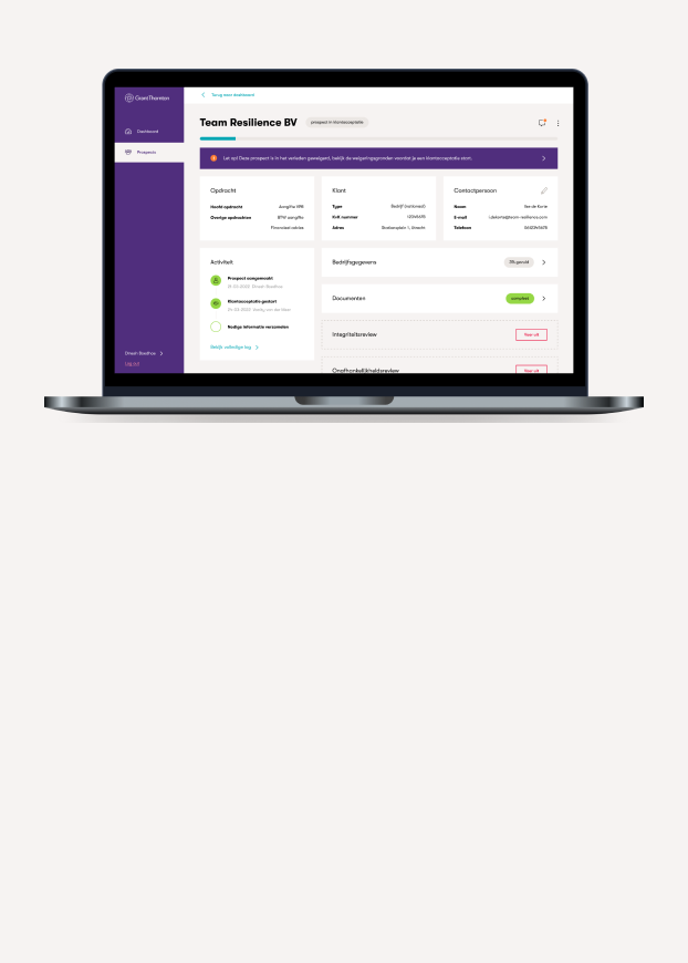 Grant Thornton:Making new accountancy clients get accepted 3x faster